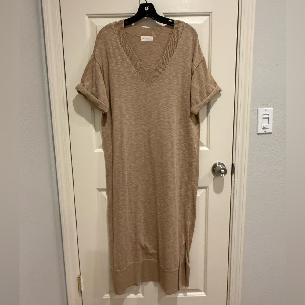 By Together Taupe Sweater Dress